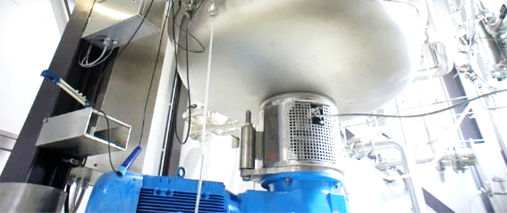 Bioreaktor in einer Produktionsanlage